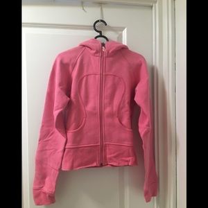 Lululemon pink hoodie size 4 (used)